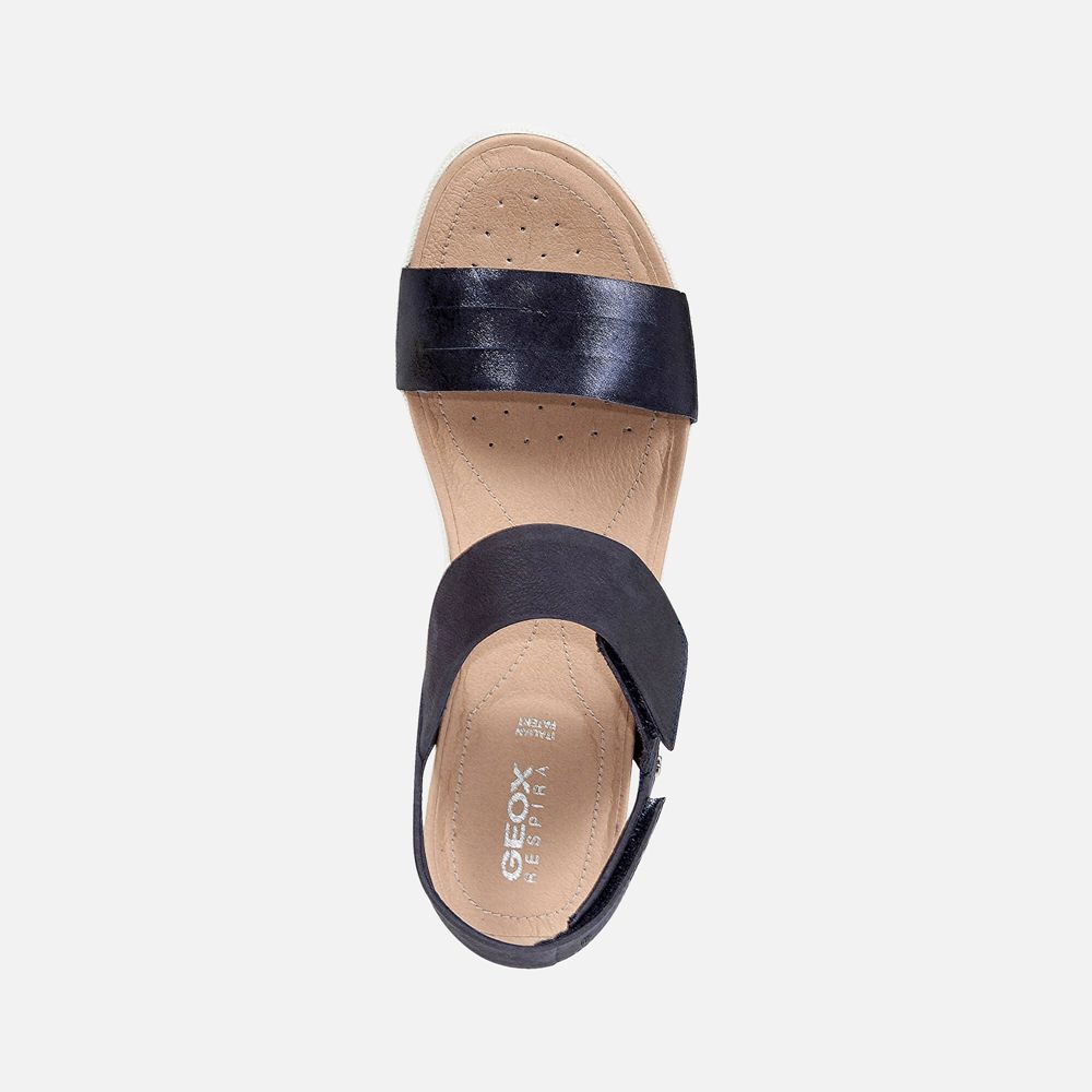 Geox Sandals Navy Vega - Geox Womens Shoes - PJRQLH602